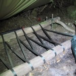 The bed structure - clever huh? And very comfortable and warm. The bed structure - clever huh? And very comfortable and warm.